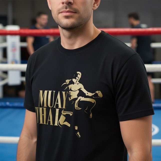 Camiseta Muay Thai Fighter – Golden Strike (Subido por el creador)