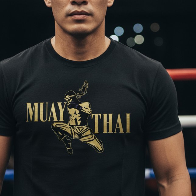 Camiseta Muay Thai Fighter – Golden Strike (Subido por el creador)