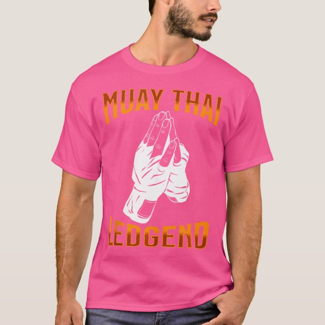 Camiseta Muay Thai Fighter Muay Thai Legend (Anverso)