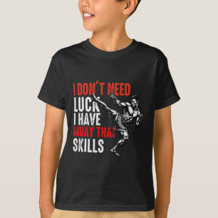 Camiseta Muay Thai Fighter Para Hombres Dad Boxeo Tailandés