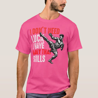 Camiseta Muay Thai Fighter Para Hombres Dad Boxeo Tailandés