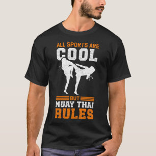 Camiseta Muay Thai gobierna Muaythai