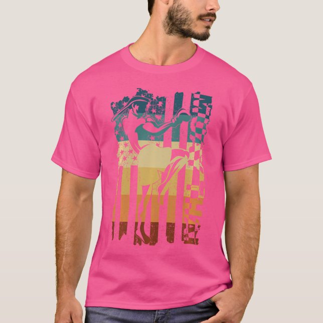 Camiseta Muay Thai golpea a las banderas Muay Thai Shin Gua (Anverso)