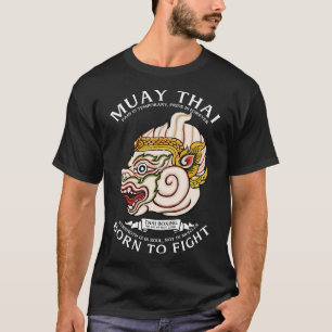 Camiseta Muay Thai Hanuman Nacido para Luchar