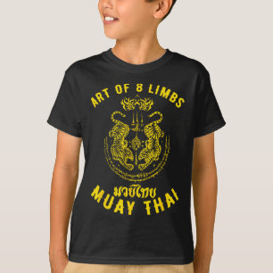 Camiseta Muay Thai Hombres Mma Tigre Lucha Callejera Muay T
