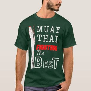 Camiseta Muay Thai luchando contra el mejor producto tailan