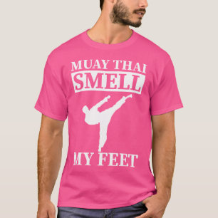 Camiseta Muay Thai olía mis pies al boxeo tailandés muay ta
