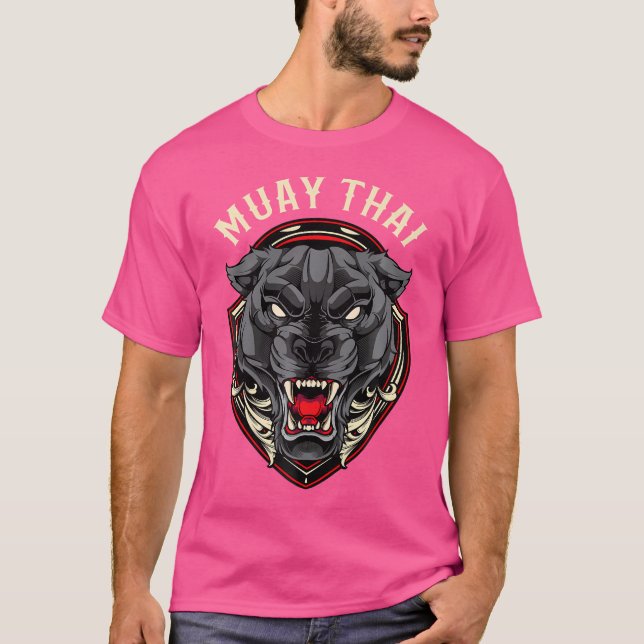Camiseta Muay Thai Panther (Anverso)