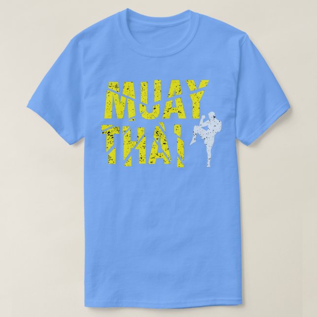 Camiseta Muay Thai para los hombres mujeres luchan contra M (Diseño del anverso)