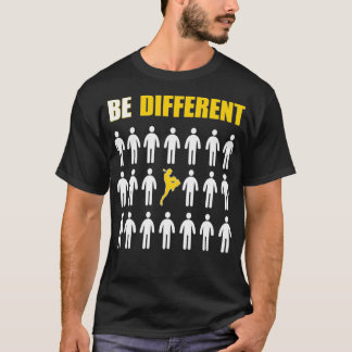 Camiseta Muay Thai Para Ser Diferente Motivación T