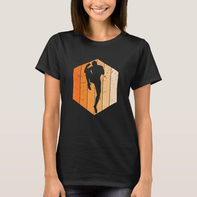 Camiseta Muay Thai Retro Boxer (Anverso)