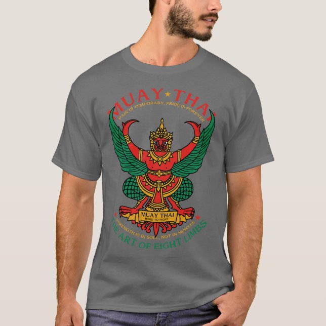 Camiseta Muay Thai Sak Yant Garuda (Anverso)