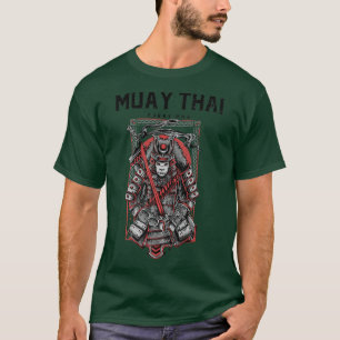 Camiseta Muay Thai Samurai Panda, Sword, FIght, Kickboing,