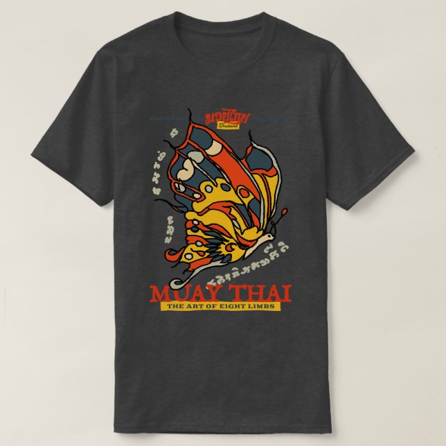 Camiseta Muay Thai Tattoo Butler (Diseño del anverso)