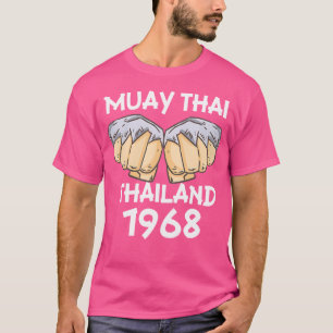 Camiseta Muay Thai Thailand 1968 Luchó contra las artes mar