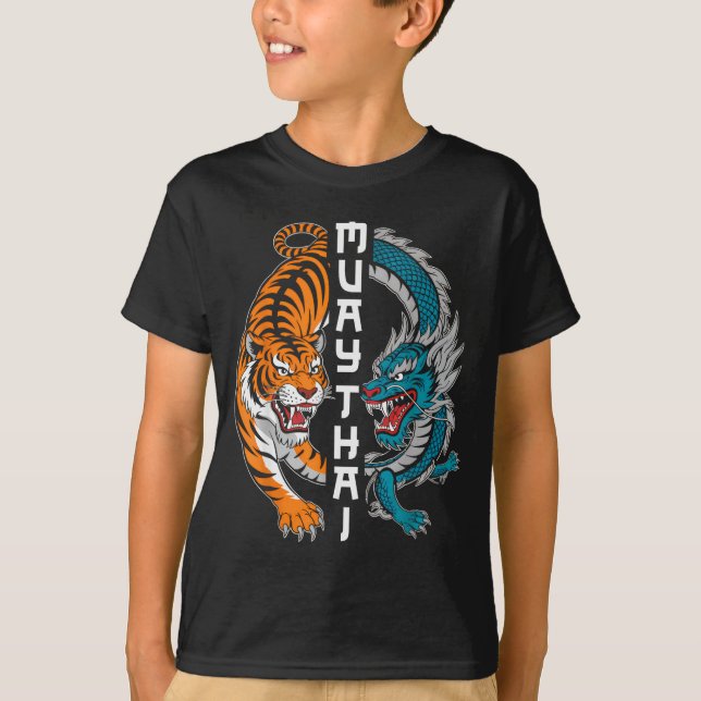 Camiseta Muay Thai Thailand Boxing Muay Thai Fan Men Women  (Anverso)