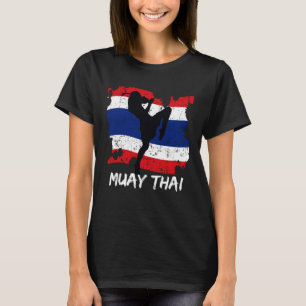 Camiseta Muay Thai Thaïlande Flag boxeo tailandés en Kickbo