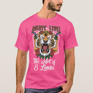 Camiseta Muay Thai Tiger Art Of 8 Limbs Mma Street Fight Ki