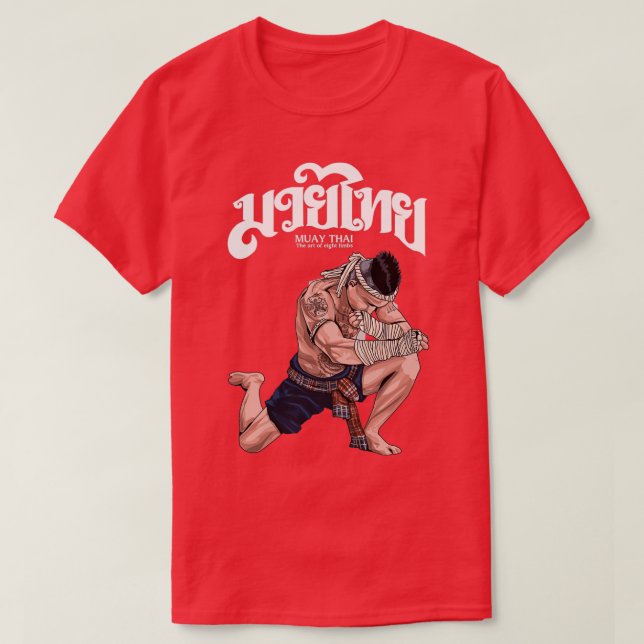Camiseta Muay Thai Wai Kru ClassicCopy (Diseño del anverso)