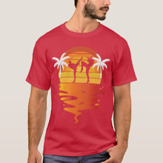 Camiseta Muayhai retro puesta de sol 70s vintage M
