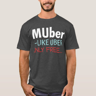 Camiseta Muber - Como Uber Sólo Libre