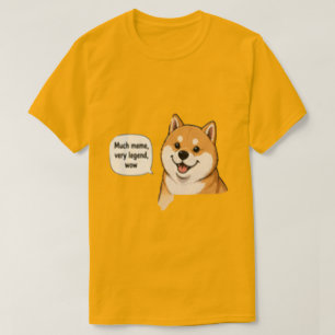 Camiseta Much Meme My Legend Shiba Inu