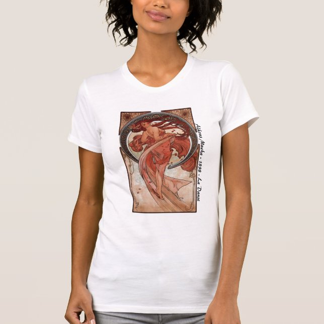 Camiseta Mucha - La Danse (Anverso)