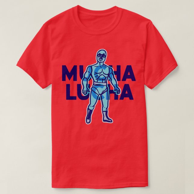 Camiseta Mucha lucha (Diseño del anverso)