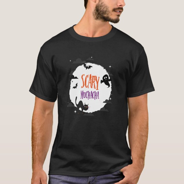 Camiseta Muchacha Asustadiza (Anverso)