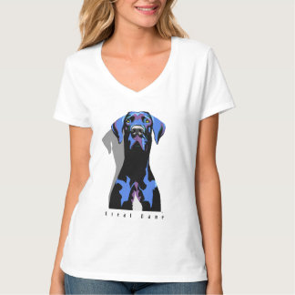 Camiseta Muchacha de great dane