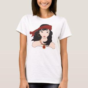Camiseta Muchacha del pirata