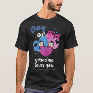 Camiseta Muchacha O Abuela Chica Te Ama El Género Pingüino
