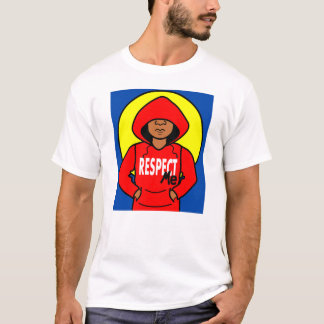 Camiseta Muchacho afroamericano del dibujo animado que
