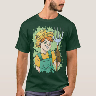 Camiseta Muchacho agricultor