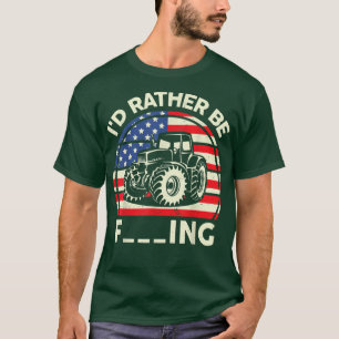 Camiseta Muchacho de camisas granjeros sería gracioso que p