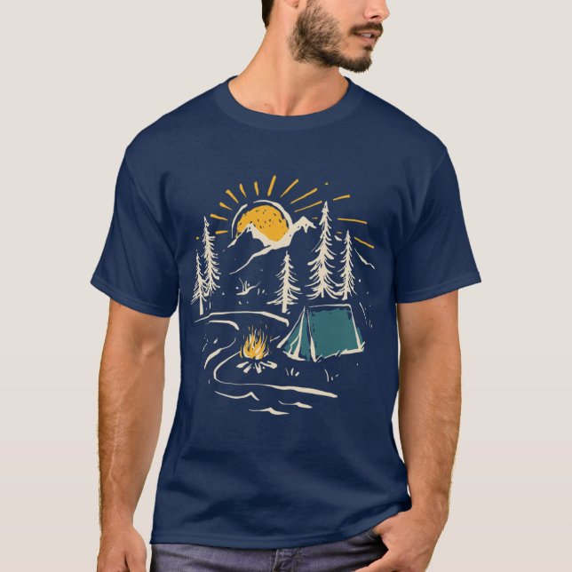 Camiseta Muchacho de campamento (Anverso)