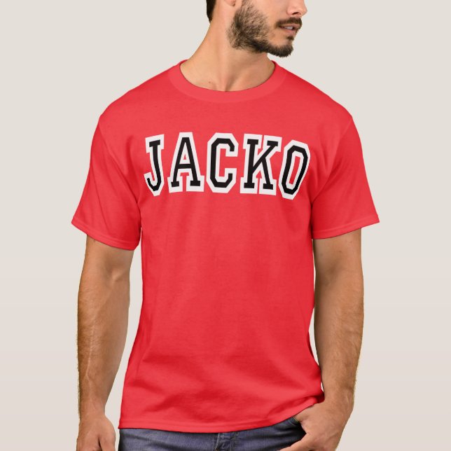 Camiseta Muchacho de Jacko Ya (rojo) (Anverso)