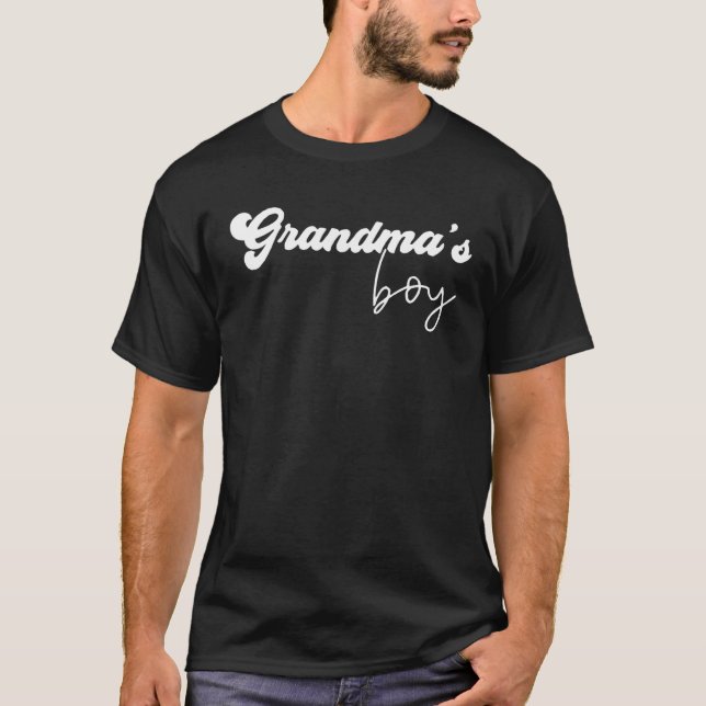 Camiseta Muchacho De La Abuela, Regalo De La Abuela (Anverso)