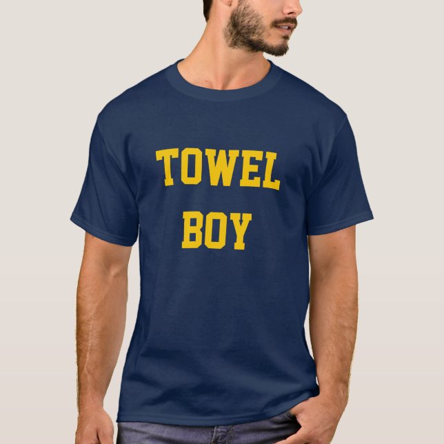 Camiseta Muchacho de la toalla (Anverso)