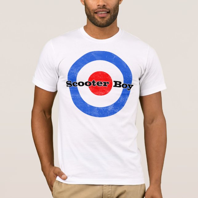 Camiseta Muchacho de la vespa (Anverso)