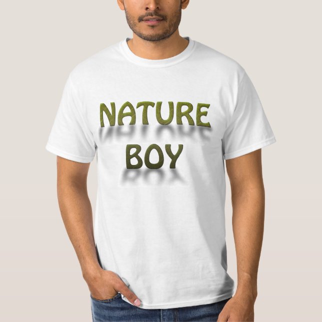 Camiseta Muchacho de naturaleza (Anverso)