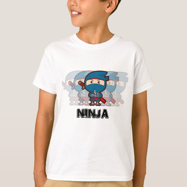 Camiseta Muchacho de Ninja (Anverso)