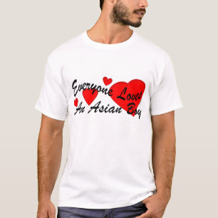 Camiseta Muchacho del asiático de los amores