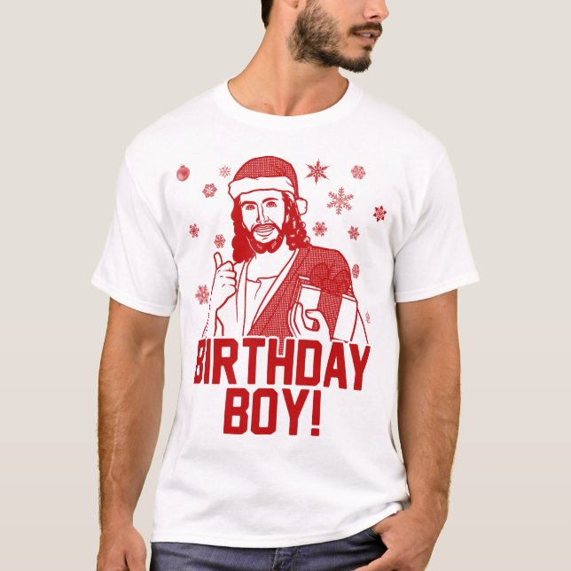 Camiseta Muchacho del cumpleaños de Jesús de las Felices (Anverso)