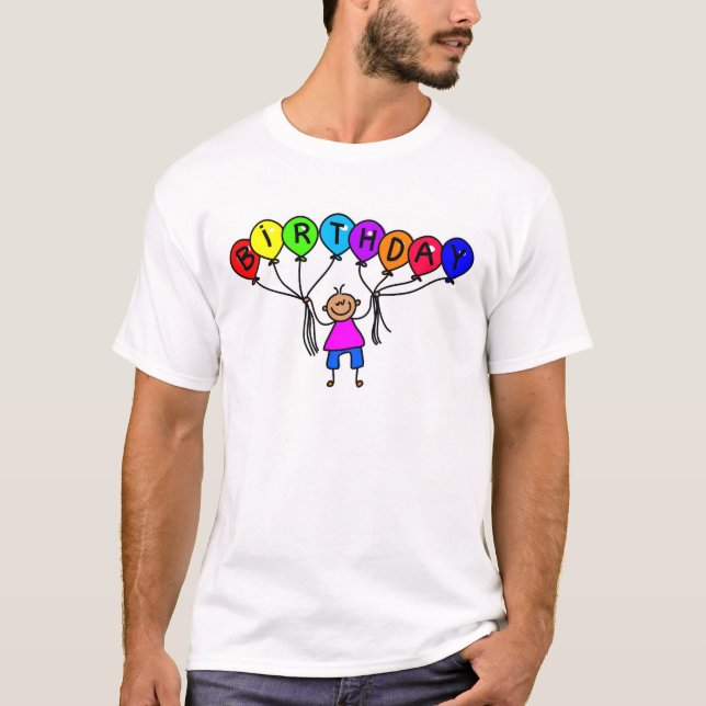 Camiseta muchacho del globo (Anverso)