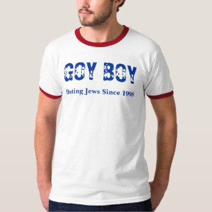 Camiseta MUCHACHO del GOY, fechando a judíos desde 1998