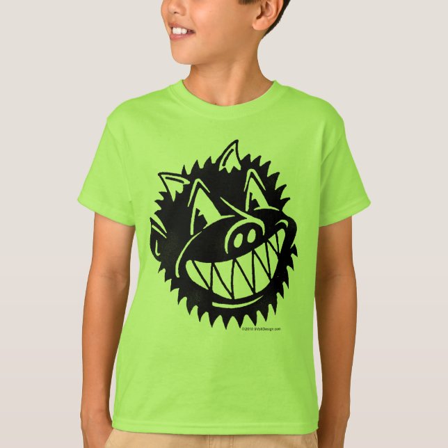 Camiseta Muchacho del monstruo (Anverso)