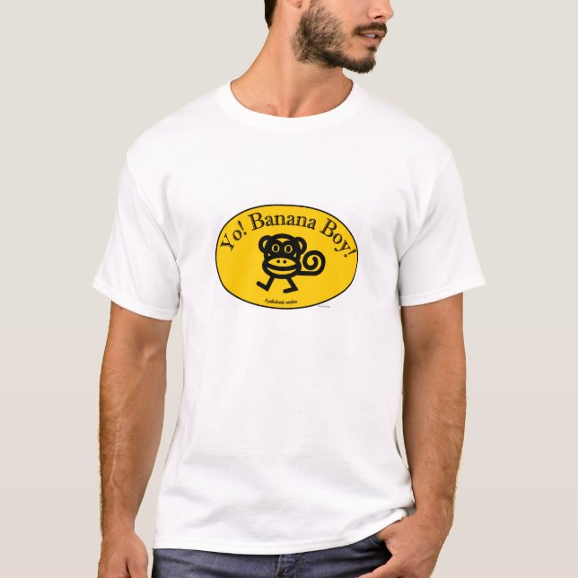 Camiseta Muchacho del plátano de Yo (Anverso)