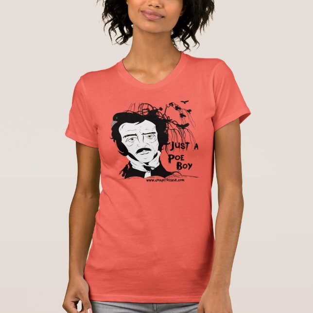 Camiseta Muchacho divertido del Poe (Anverso)