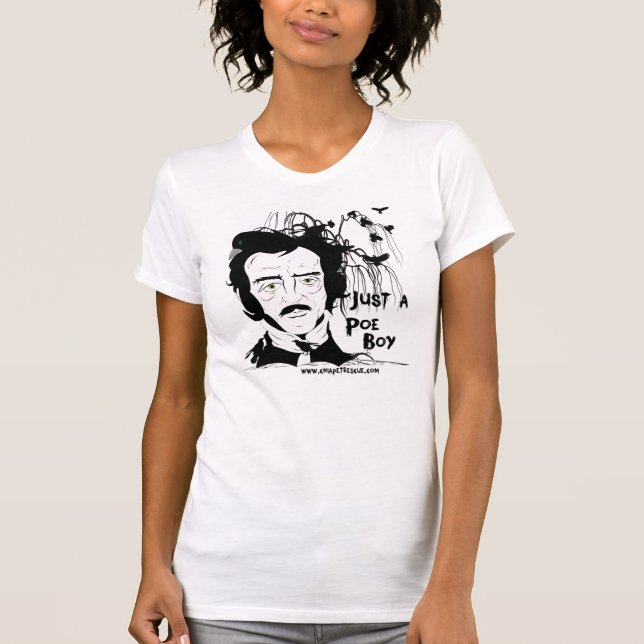 Camiseta Muchacho divertido del Poe (Anverso)